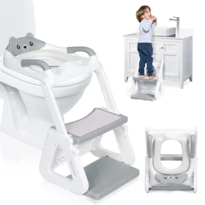 2-IN-1 Potty Training Seat with Step Stool